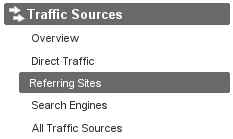 referring sites in google analytics מי מפנה אלי לאתר?